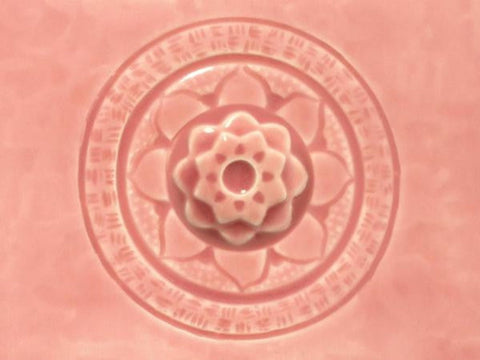 Soft blushing pink glaze. Cone 5-6. Dinnerware Safe. Safe for Spray Application. Mixable. Amaranth Stoneware.