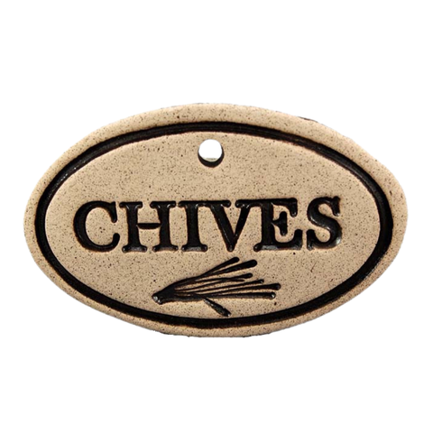 Garden Markers: white stoneware, 3.5