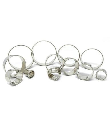 12 Pieces Round Cutter - by Sanbao