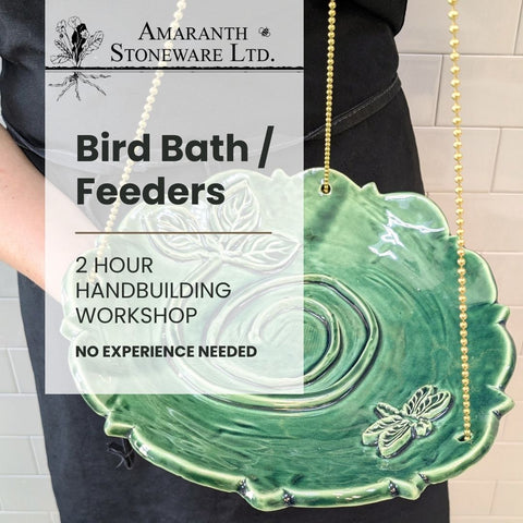 Bird Bath/Feeder - Handbuilding Workshop
