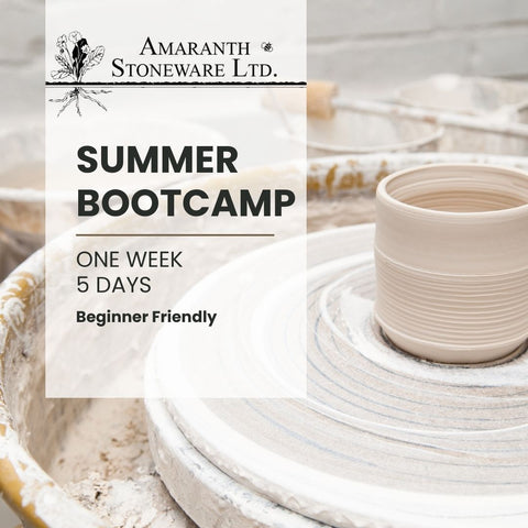 Pottery Bootcamp - Full Week Pottery Class