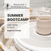 Pottery Bootcamp - Full Week Pottery Class