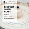 5 Week Beginner Pottery Wheel Class