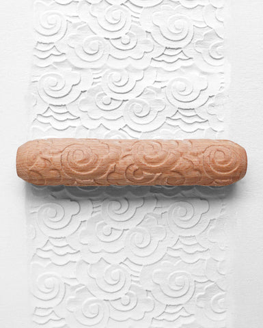 Clouds - Clay Texture Roller - Amaranth Stoneware Canada