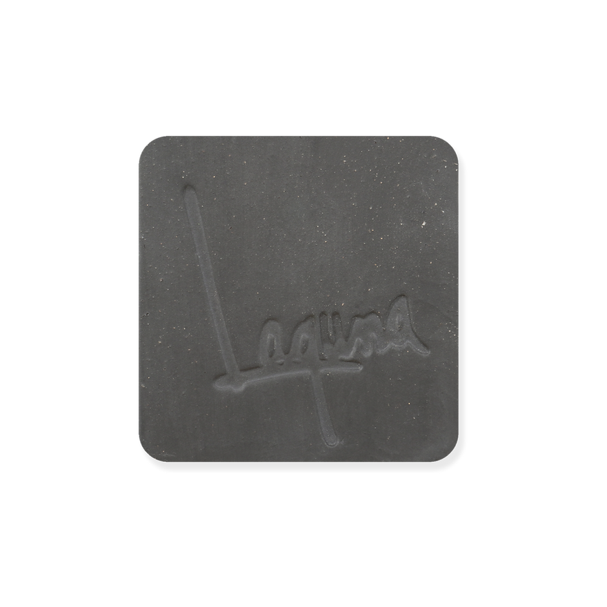 Rich-toned black clay at cone 5, smooth for mid-scale work. Firing no hotter than cone 5 is recommended. Amaranth Stoneware Canada.