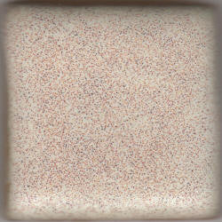 Creamy Matt (with Specks) glaze, a durable off-white with dark specks for added surface variation. Reliable and stable, perfect for all potters. Amaranth Stoneware Canada.