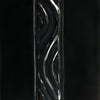 DL-1 Ebony is an opaque glossy black glaze, great as a base for layering or on its own. Amaranth Stoneware Canada.
