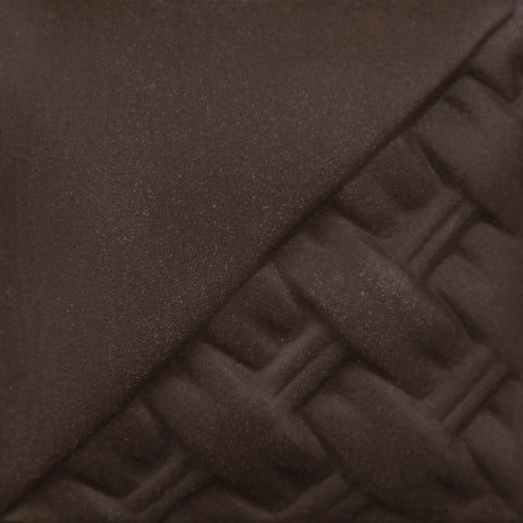  Cone 6: Matte brown finish; great base for glaze results. No change at Cone 10. Amaranth Stoneware Canada.