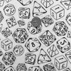 RPG Dice - Underglaze Transfer Sheet by Elan Pottery