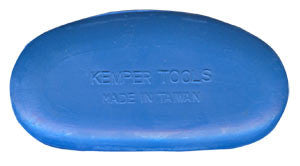 Used for smoothing, shaping and finishing pottery pieces. Molded from pliable rubber. Approximately 4.25