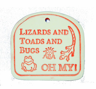 Kid's Garden Plaques - Amaranth Stoneware Canada