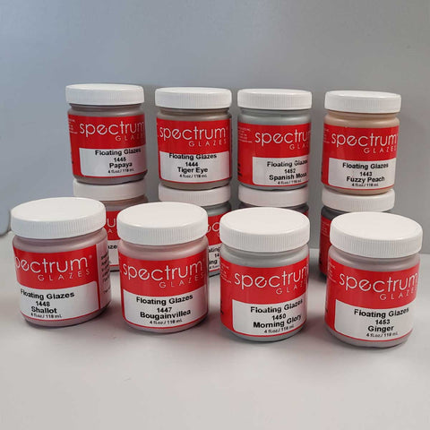 2024 Floating Glaze Series SAMPLE PACK 2 (12 x 4 oz.)  by Spectrum