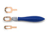 Fluting Tool Set: Create concave textures with 3 interchangeable titanium-coated blades. Includes 1 handle, 3 blade sizes. Amaranth Stoneware Canada.