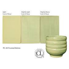 PC-49 Frosted Melon Glaze by Amaco - Amaranth Stoneware Canada