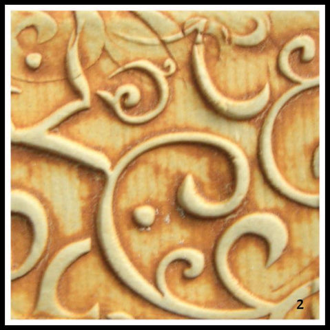 Interactive Pigments offer warm, rich earth tones. These concentrated pigments work best when thinned with water by 25-50% to achieve the desired look. Amaranth Stoneware Canada.