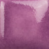 Grapel heavy, viscous Stroke & Coat® glaze at Cone 06; one coat creates translucent finish, 2-3 coats for opacity and gloss.
At Cone 6: Transparent, streaky, lightens to faded SC-85 Orkid. Amaranth Stoneware Canada.