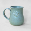 In Bloom collection: speckled clay, satin finish, stoneware inspired by spring blooms and outdoor meals. Handmade in Kingston Ontario at Amaranth Stoneware.