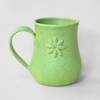 In Bloom collection: speckled clay, satin finish, stoneware inspired by spring blooms and outdoor meals. Handmade in Kingston Ontario at Amaranth Stoneware.
