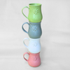 In Bloom collection: speckled clay, satin finish, stoneware inspired by spring blooms and outdoor meals. Handmade in Kingston Ontario at Amaranth Stoneware.