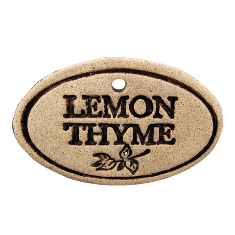 Garden Markers: white stoneware, 3.5