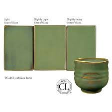 PC-46 Lustrous Jade Glaze by Amaco - Amaranth Stoneware Canada