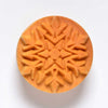 SCL snowflake Stamps, 4 cm, perfect for patterns on clay, fondant, or dough. Versatile and easy to use. Amaranth Stoneware Canada.