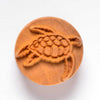 SCL turtle Stamps, 4 cm, perfect for patterns on clay, fondant, or dough. Versatile and easy to use. Amaranth Stoneware Canada.