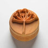 SCL Stamps, 4 cm, perfect for patterns on clay, fondant, or dough. Versatile and easy to use. Amaranth Stoneware Canada.