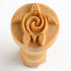 MKM Scm Pottery Stamp, 1 inch (2.5 cm) in diameter, for detailed clay designs. Turtle stamp. Browse MKM’s site or request your favorite. Amaranth Stoneware Canada.