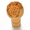 MKM Scm Pottery Stamp, 1 inch (2.5 cm) in diameter, for detailed clay designs. Browse MKM’s site or request your favorite. Amaranth Stoneware Canada.