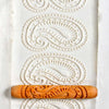 MKM Rollers (10 cm) are versatile decorating tools for pottery, available in-store or by special order from the MKM website. Amaranth Stoneware Canada.