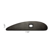 Platter Ribs are long, lean, and stiff for effective compression when making plates and platters, helping prevent cracks. Amaranth Stoneware Canada.