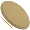 Wood drape molds for dinnerware and platters, durable and reusable fiberboard. Avoid wet conditions over 24 hrs. Amaranth Stoneware Canada.