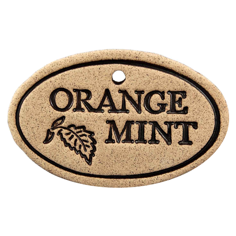 Garden Markers: white stoneware, 3.5