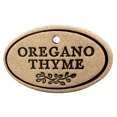 Garden Markers: white stoneware, 3.5