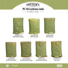 Lustrous jade is a glossy, opaque glaze that boasts a soft, even green finish. Amaranth Stoneware Canada.