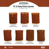 Deep Sienna Speckle is a warm, rich russet glaze that is translucent with dark speckles. Amaranth Stoneware Canada.