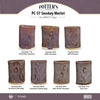 Smokey Merlot is a warm, dark purple glaze with a soft float of lilac over the surface. Amaranth Stoneware Canada.