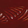 Deep Firebrick is an opaque, speckled brick red glaze that breaks translucent where thin. Amaranth Stoneware Canada.