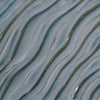 PCF-3 Midnight Run, glossy dark blue-gray glaze, breaking on texture, great for layering. Amaranth Stoneware Canada.