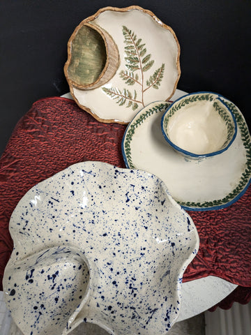 Chip & Dip Bowls - Handbuilding Workshop