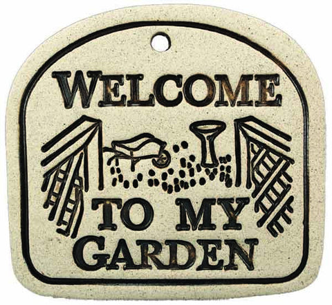 Welcome To My Garden - Amaranth Stoneware Canada