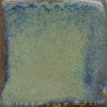 A deep, mottled green glaze that creates a rich variegated surface, especially when paired with the Archie's Base. Amaranth Stoneware Canada.