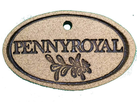 Garden Markers: white stoneware, 3.5