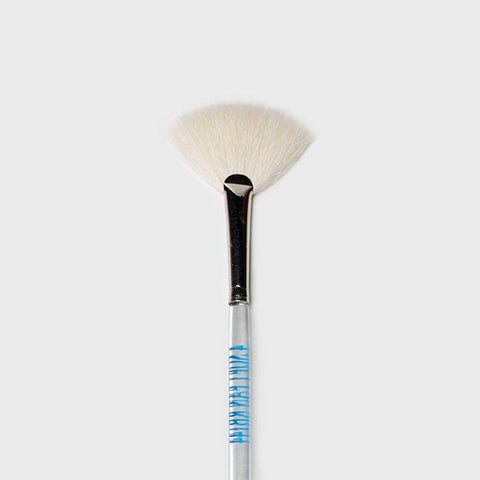 Mayco's secret weapon for glazing large areas, featuring soft, loose hairs for blending and applying specialty glazes. Golden Taklon heads, acrylic handle, and balanced ferrule for superior performance. Amaranth Stoneware Canada.