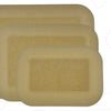Rectangle forms with a rounded 2" edge.