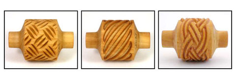 MKM Rollers, 3 cm, perfect for unique pottery designs. Browse MKM’s site or request your favorite. Amaranth Stoneware Canada.
