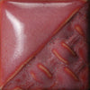 Raspberry Mist gloss, semi-opaque glaze with dark and light pink shades at Cone 6; thicker coats create more homogenous color.
At Cone 10: Color darkens to deep red. Amaranth Stoneware Canada.