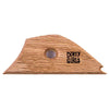 RU4 Rump Shaper Rib shapes bowls and plates with beveled edges, a sloping back, and a rounded edge for easy shaping. Red Oak. Amaranth Stoneware Canada.







