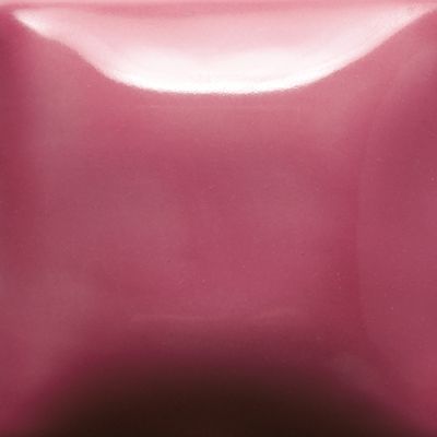 Pinkie Swear is a heavily pigmented, viscous Stroke & Coat® glaze. One coat gives a translucent finish; 2-3 coats for opacity and gloss at Cone 06.
At Cone 6: Transparent, color drastically lightens. Amaranth Stoneware Canada.